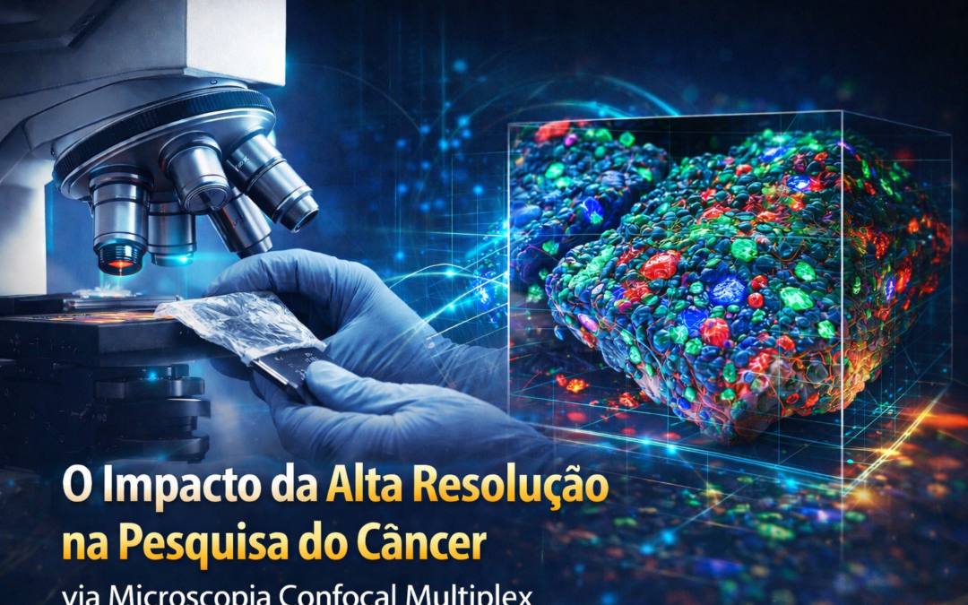 O impacto da alta resolução na pesquisa do câncer via microscopia confocal multiplex